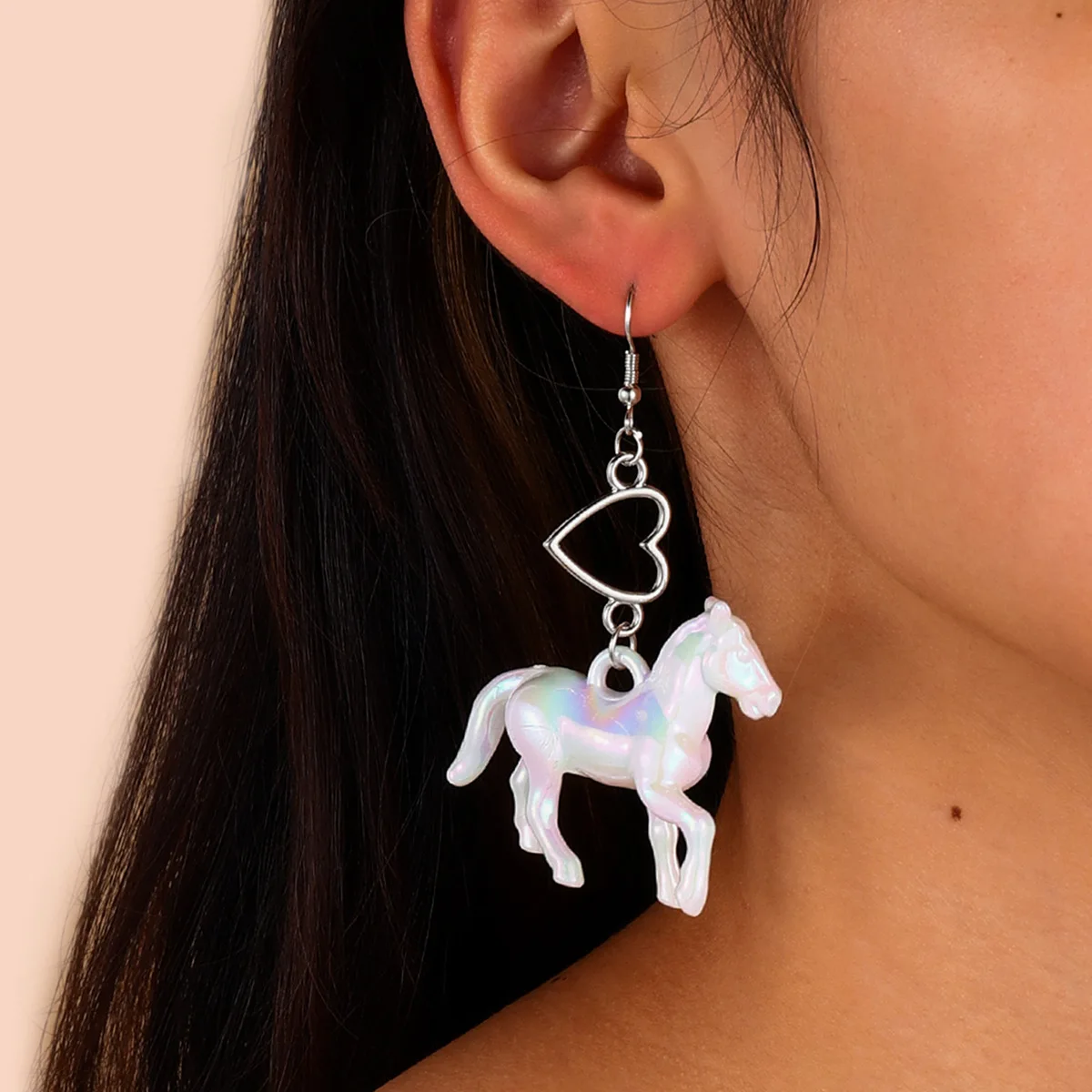 Pendientes Niña Plata Aretes De Unicornio Para Niñas Y Mujeres, De Plata De Ley 925, Hipoalergénicos, Bonitos Aretes De ópalo De Fuego Para Orejas Sensibles, Chapados En Oro De 14 Quilates, Mini