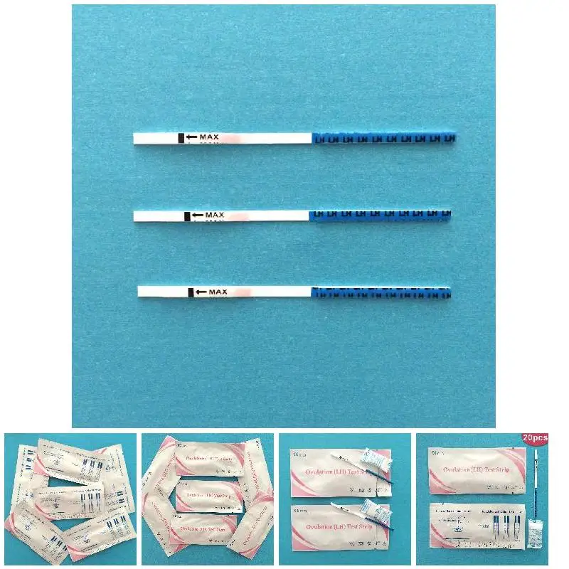 Ovulation Test Strips Clean Background & Clear Results LH Strips for Women Home Testing 10/20/50pcs ovulation test strips