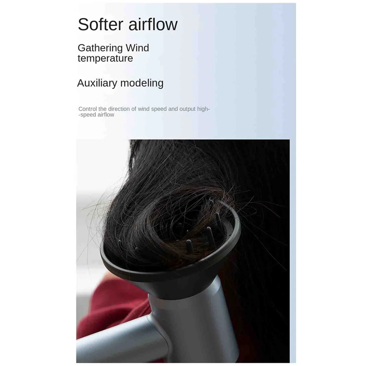 Air Nozzle para Secagem Styling Curling Wind Hood Acessórios Lf03 Difusão Secador de Cabelo Secagem Styling
