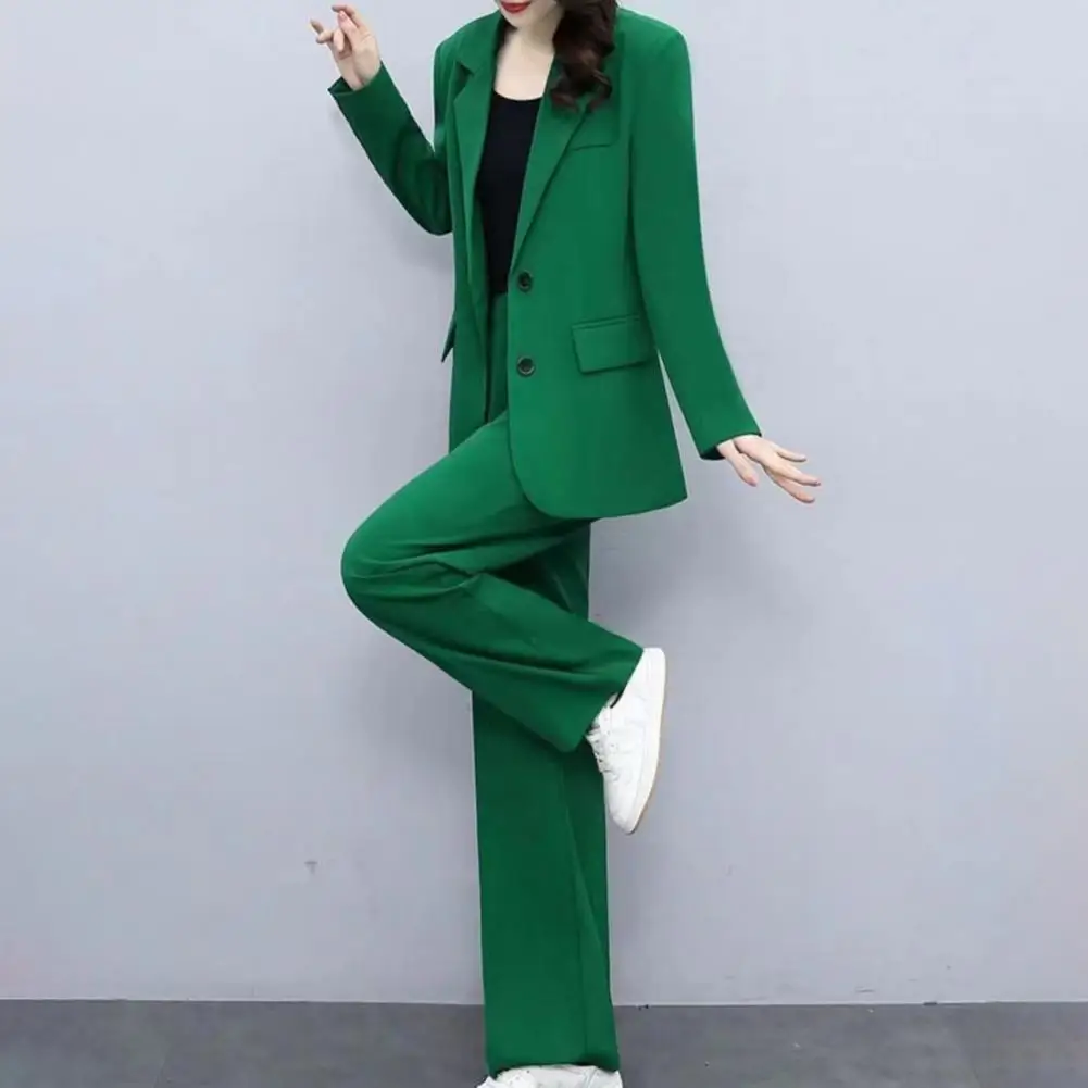 Americana O Chaqueta De Traje Para Mujer - Cárdigan Elegante De Negocios | Manga Larga, Frente Abierto | Para Oficina, Fiestas Y Otoño