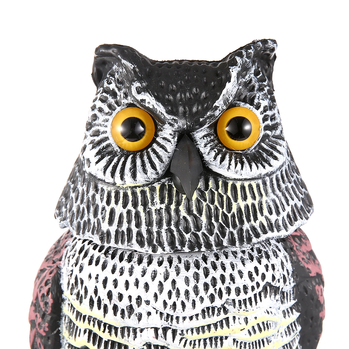 Owl Decoy Bird Repellent With 360&deg; Rotating Head