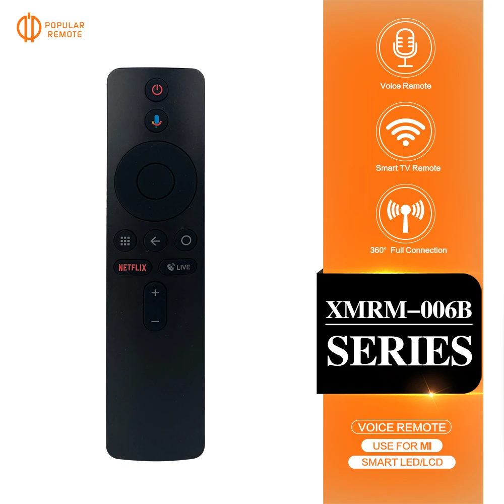 

XMRM-006 MI TV Stick Voice Remote Control For Xiaomi MI Box S Smart TV Box Wireless Voice Remoto Control Google Voice