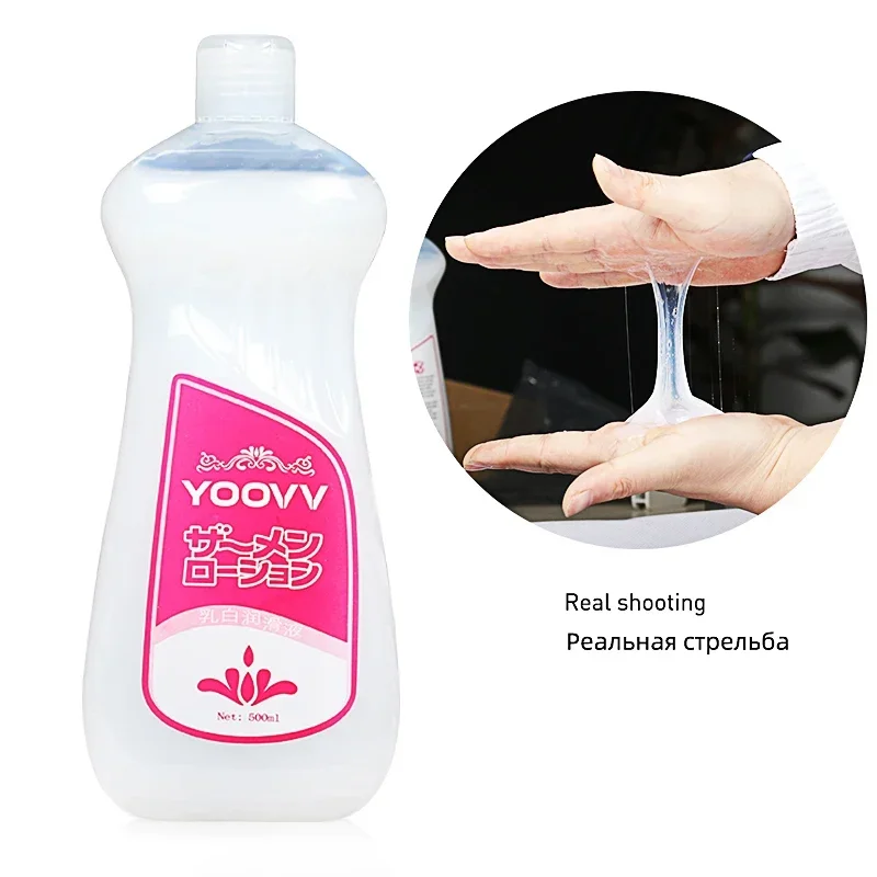 Japan Lubricant For Sex 500ml Sex Semen Viscous Lube For Couples Vagina Anal Oil Lubrication Intimate Goods Sex Toys Exciter 18+