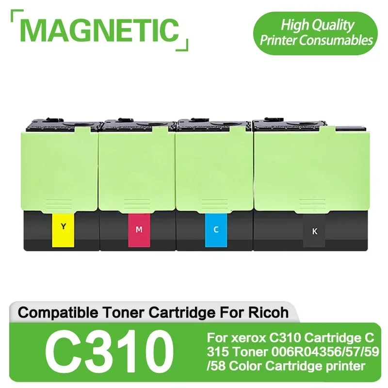 Compatível Cartucho de Toner para Xerox C310 Cartucho C315 Toner 006r04356 57 59 58 Impressora de Cartucho Colorido Novo Cores
