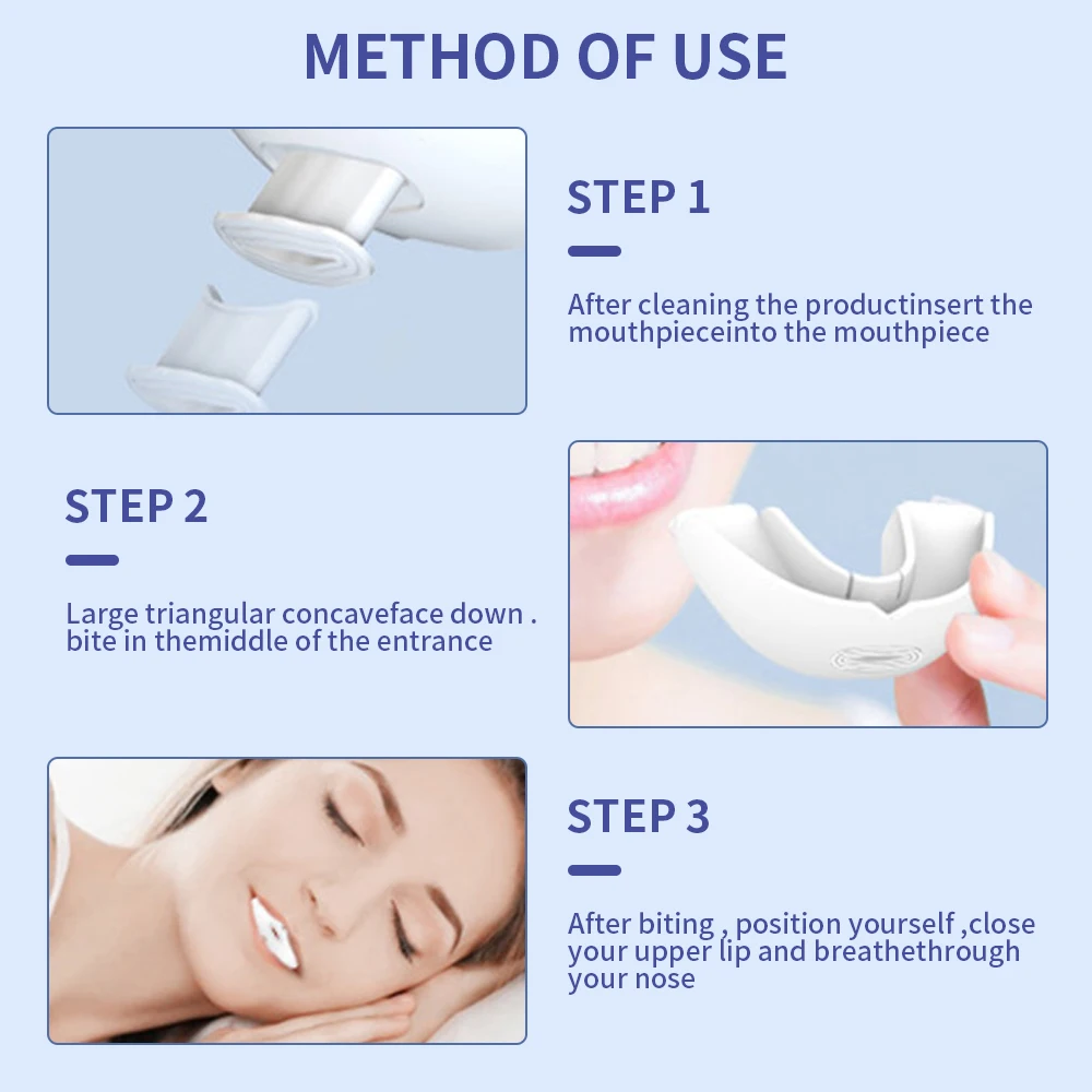 Anti Snoring Mouth Guard Braces Anti-snoring Device Man Stopper Anti Snore From Snoring For Sleep Better Breath Aid Apnea_voghion.com
