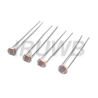 50PCS For Arduino LDR Photo Light Sensitive Resistor Photoelectric Photoresistor 5528 GL5528 5537 5506 5516 5539 5549 - Image 3