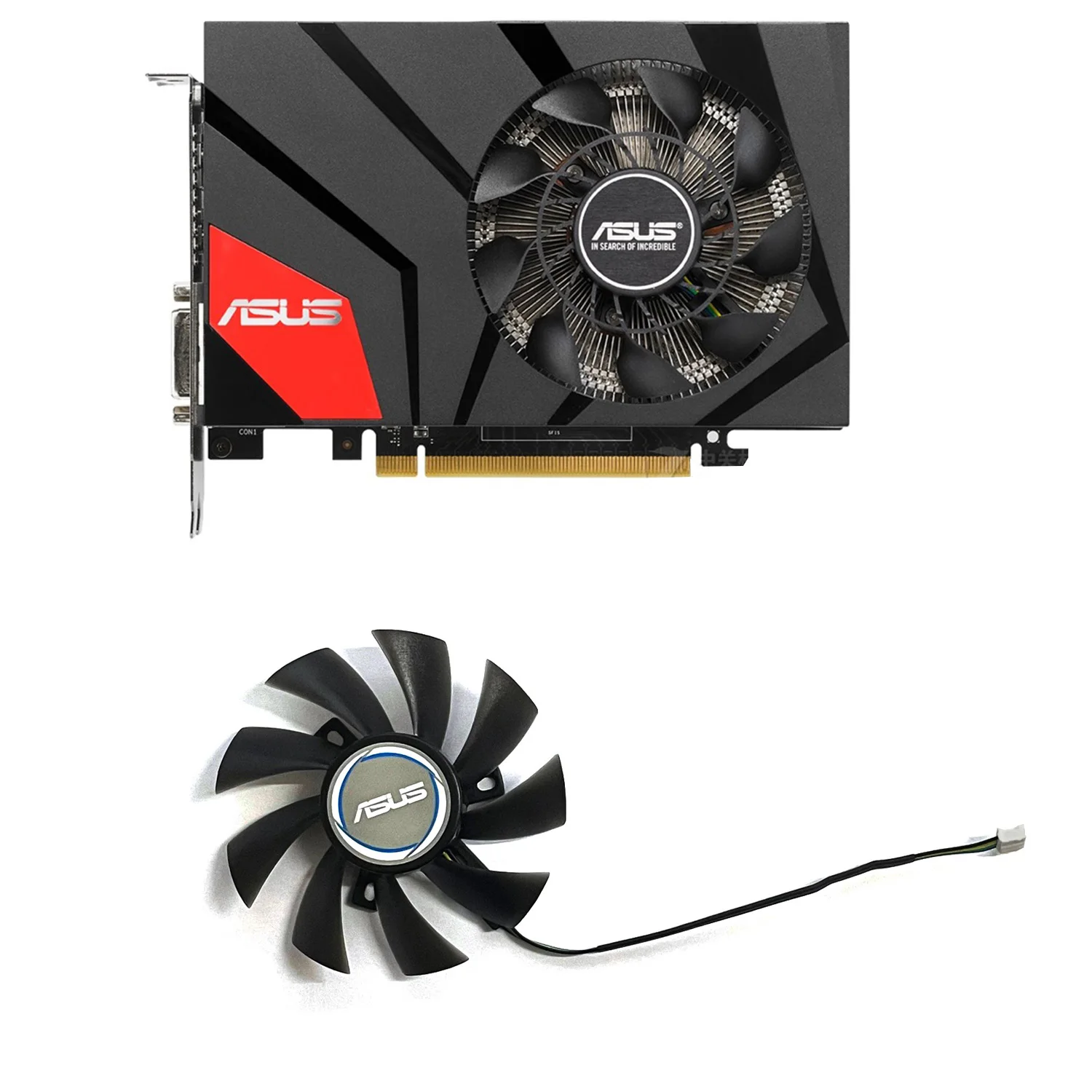 T129215Su Dc 12V 0.5A 4Pin 85Mm Gtx970 Gpu Cooler Per Asus Gtx970 960 950 760 670 Mini Ventola Di Raffreddamento Della Scheda Grafica