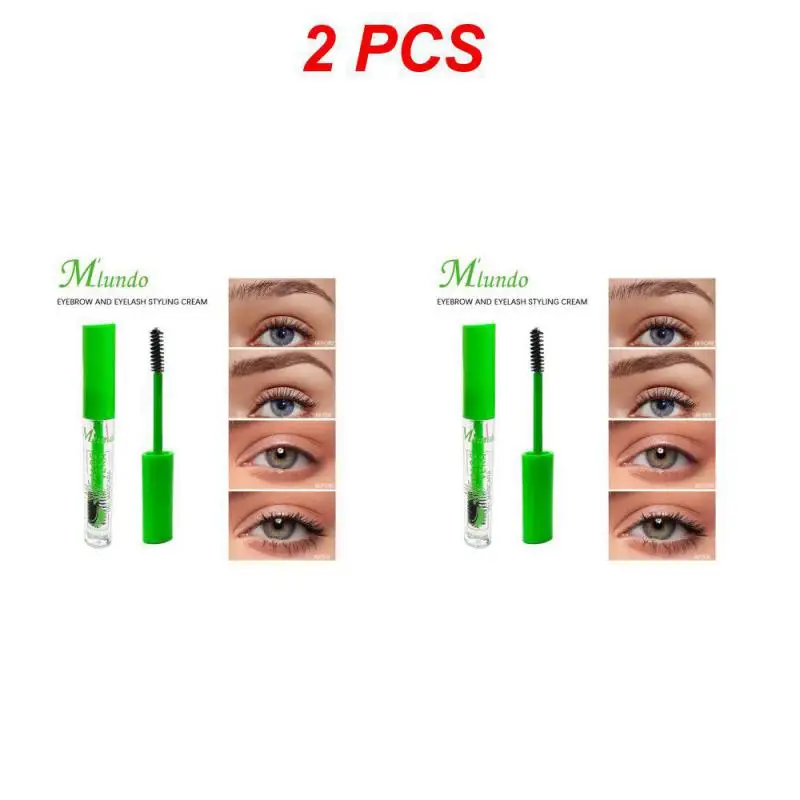 Transparente sobrancelha cílios estilo creme fino natural sobrancelha estilo gel duradouro grosso rímel à prova dwaterproof água líquido cílios maquiagem 10