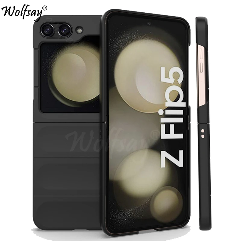 Custodia Per Telefono Antiurto Per Samsung Galaxy Z Flip 5 Custodia Rigida Per Pc Full Cover Per Samsung Z Flip 5 Custodia Per Samsung Z Flip 5 4 3 5G
