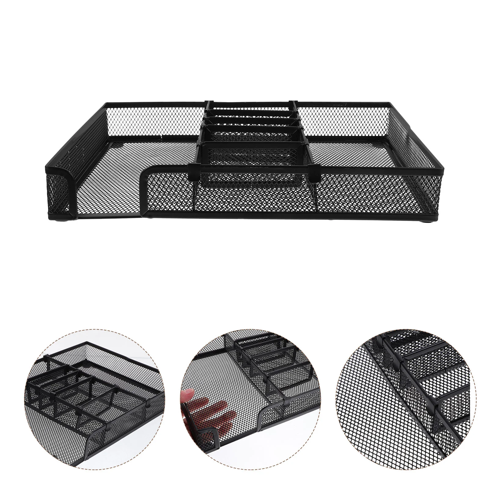 

Офисный лоток для хранения, настольный органайзер для ящиков, органайзеры для корзины, металлический держатель для ручек