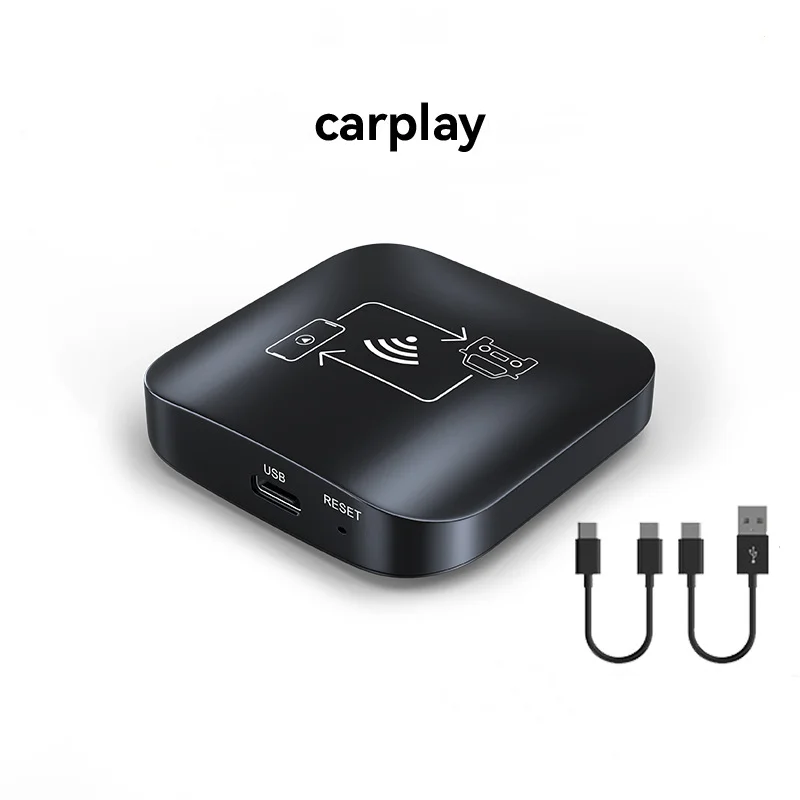 

Mini Carplay Android Auto Box Dongle Wired To Wireless Car BOX 2in1