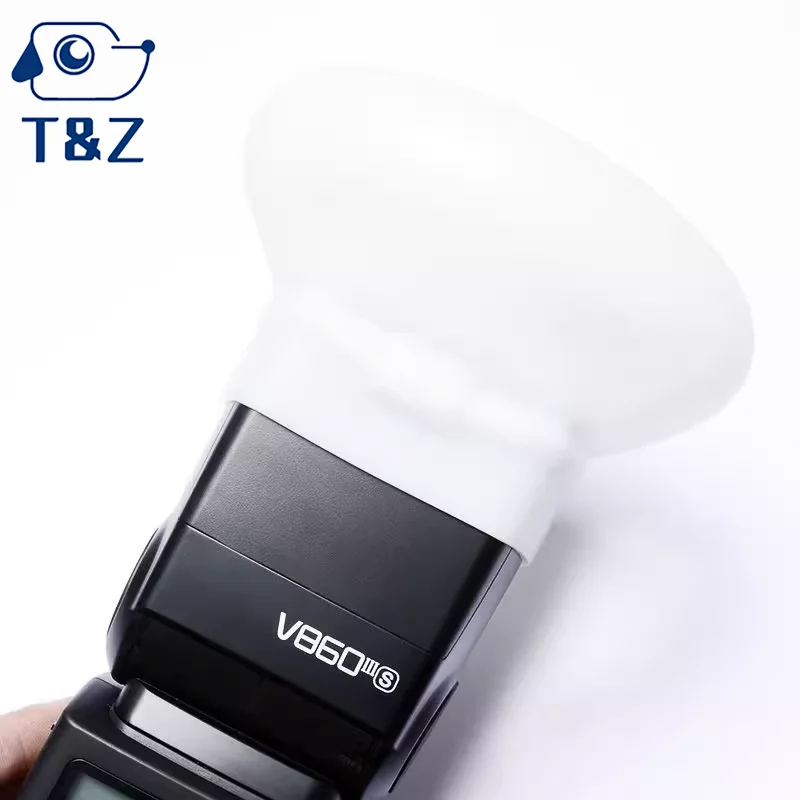 Flash Diffuser Universal Flash Diffuser For Godox TT520II V860III V850III TT685II AD200pro Original New Silicone Diffuser