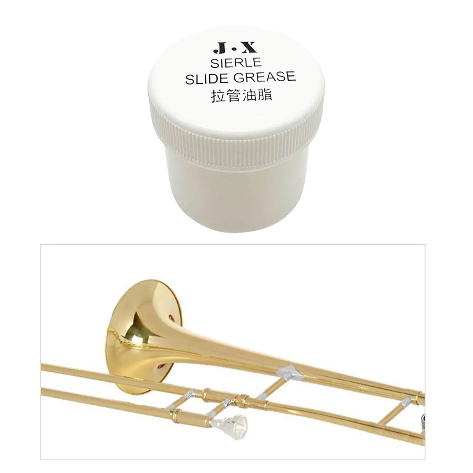 Trombone Slide Grease Easy Carry Multipurpose Lubricate Slide Oil for Trumpet Brass Musical Instrument Maintenance Care Accs