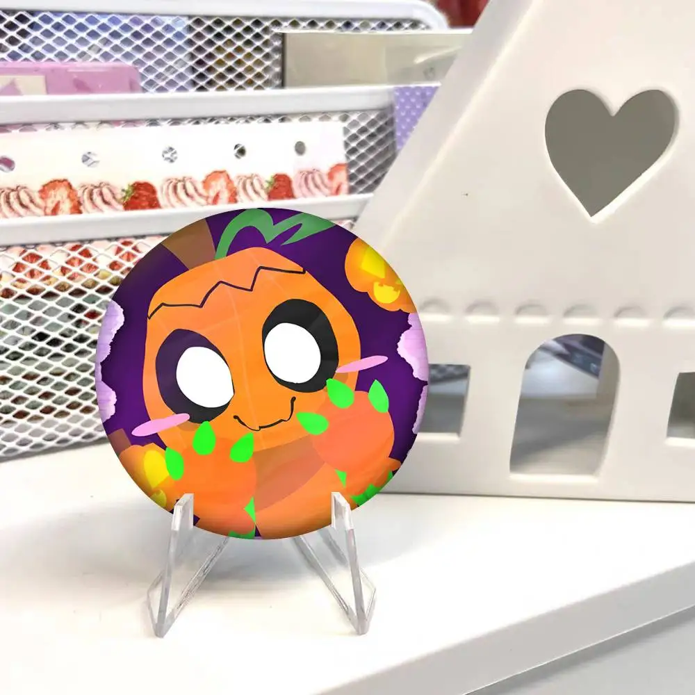 Horror Game Pumpkin Badge Creative Brooch & Lapel Pin Accessory