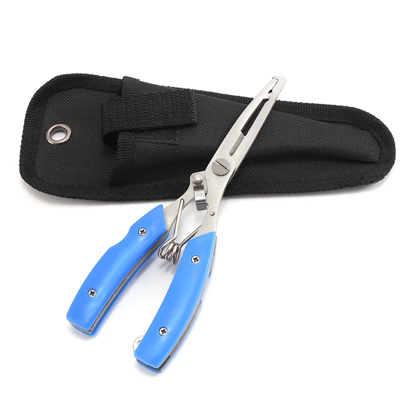 

ZWICKE Fishing Pliers Grip Fishing Gear Hook Recover Cutter Line Split Ring Fishing Accessories Use Tongs Multifunction Scissors