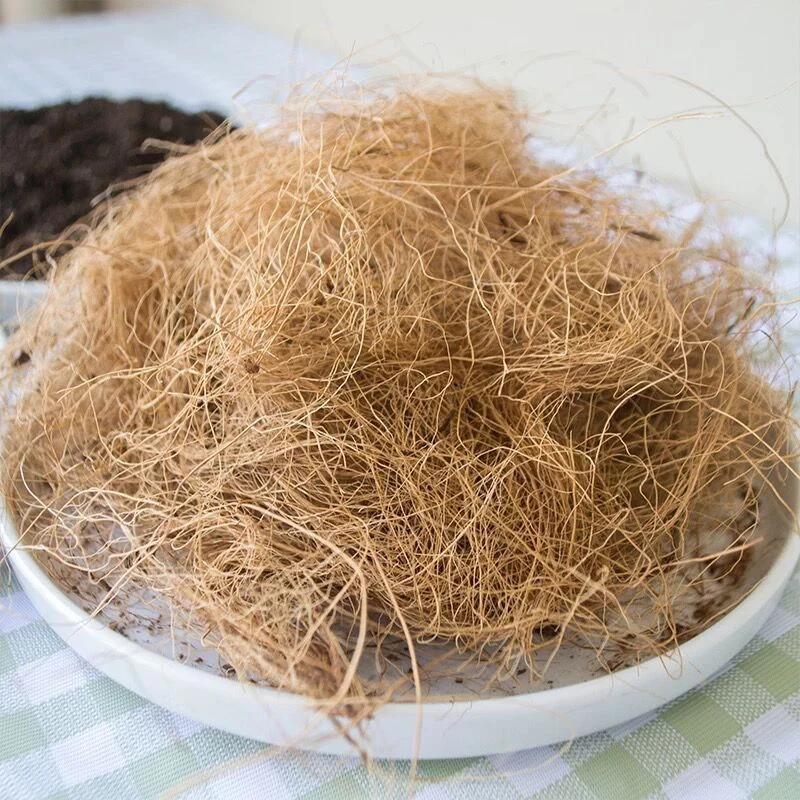 200g Natural Coconut Husk Fiber Flowerpot Cover Craft Insect-proof Protect Flower Plant Soil Keep Warm Reptile Bedding Bird Nest images - 6