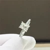 PureNew 1ct-4ct Radiant Cut Full Moissanite Diamond Rings For Women Original 925 Silver Luxury Oval Cut Lady's Diamond Ring 2024 2