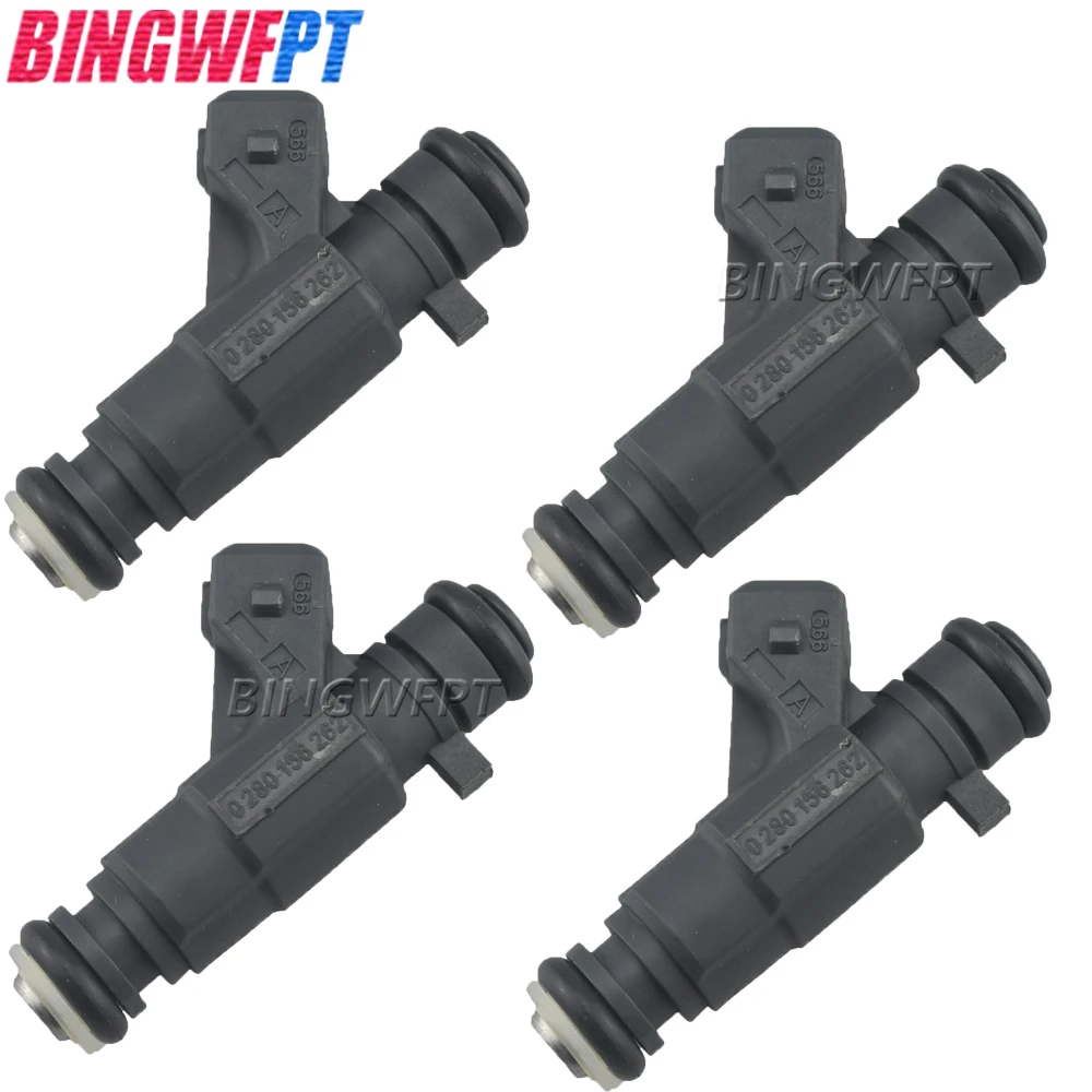 

4PCS Fuel Injectors 0280156262 For Geely- KingKong- MR479 Cruiser- CK QQ308