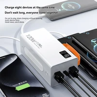 ONEPLUS 500000mAh 120W High Capacity Power Bank Trendy 4 in 1 Wires Fast Charging Portable Battery Charger for iPhone Samsung - Image 2