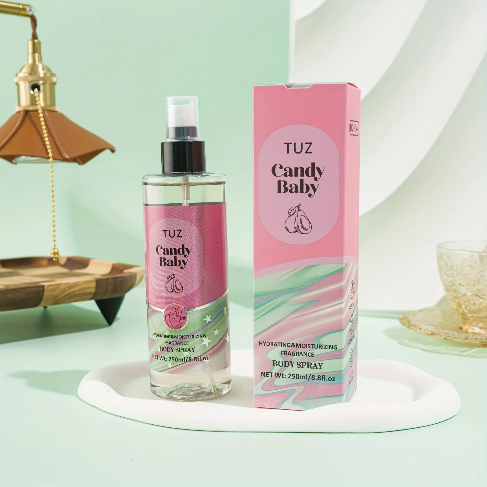 Body Spray Long-lasting Fragrance Alcohol-Free Keep A Good Mood All Day Long Lowkey and Gentle With A Touch Of Elegance 250ml 4