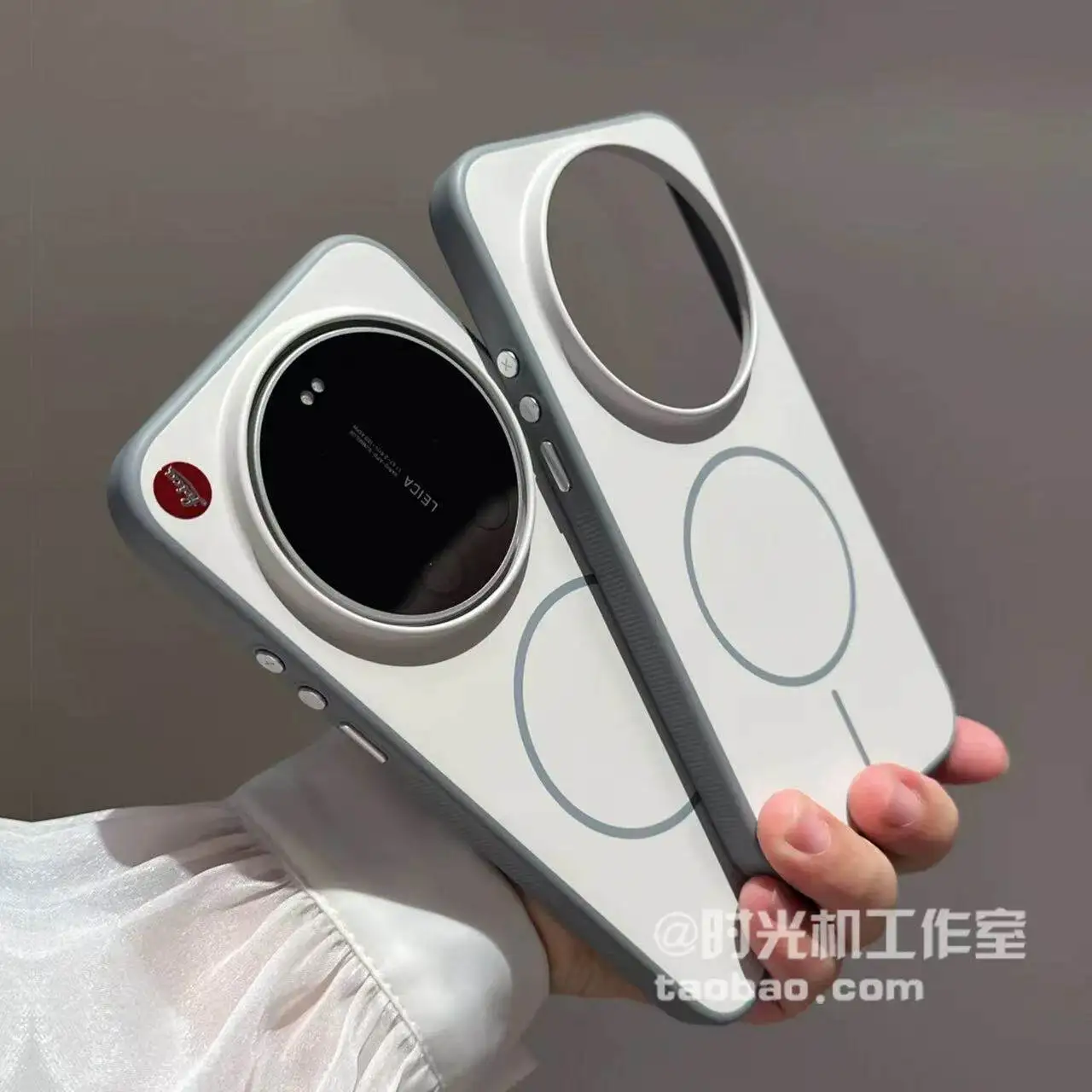 Elegant Magnetic Thin Ring Anti-Drop Case with Wireless Charging Compatibility