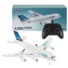 A380 Airplane Airbus RC Airplane Foam Toys 2.4G Glide Fixed Wing RTF Plane Outdoor Toys Drone Modle Easy Fly Children Gift 4