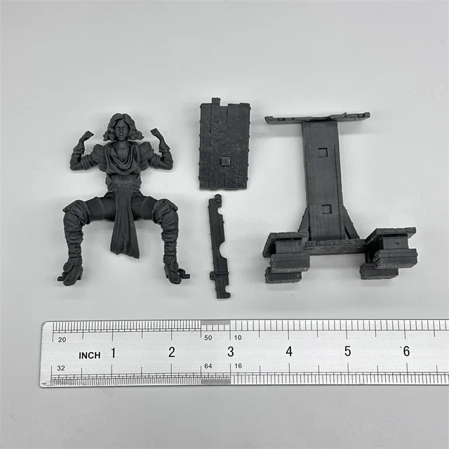 Figurine Résine Yennefer (The Witcher) échelle 1/24 - Kit à Monter Et à Peindre - Non Peinte