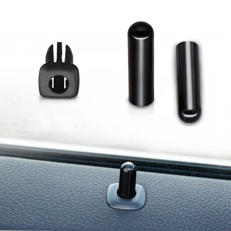 Car styling Door Latch Knob Cap Car Door Pin Lift Lock Decoration Cover