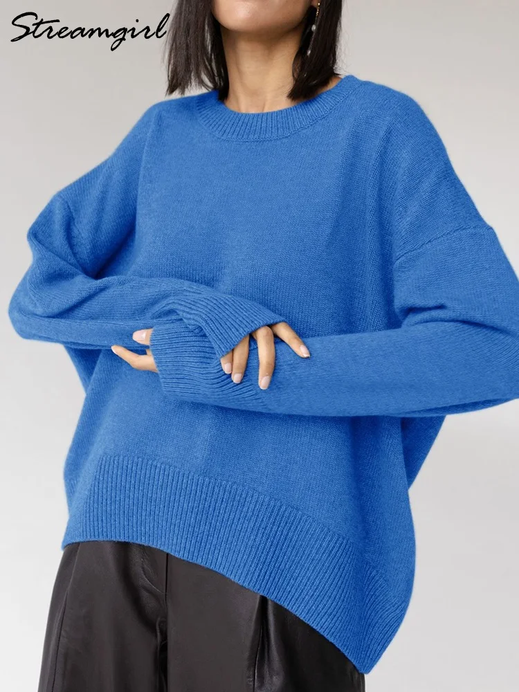Long Sleeve Oversized Winter Sweaters Warm Winter Sweater Oversize