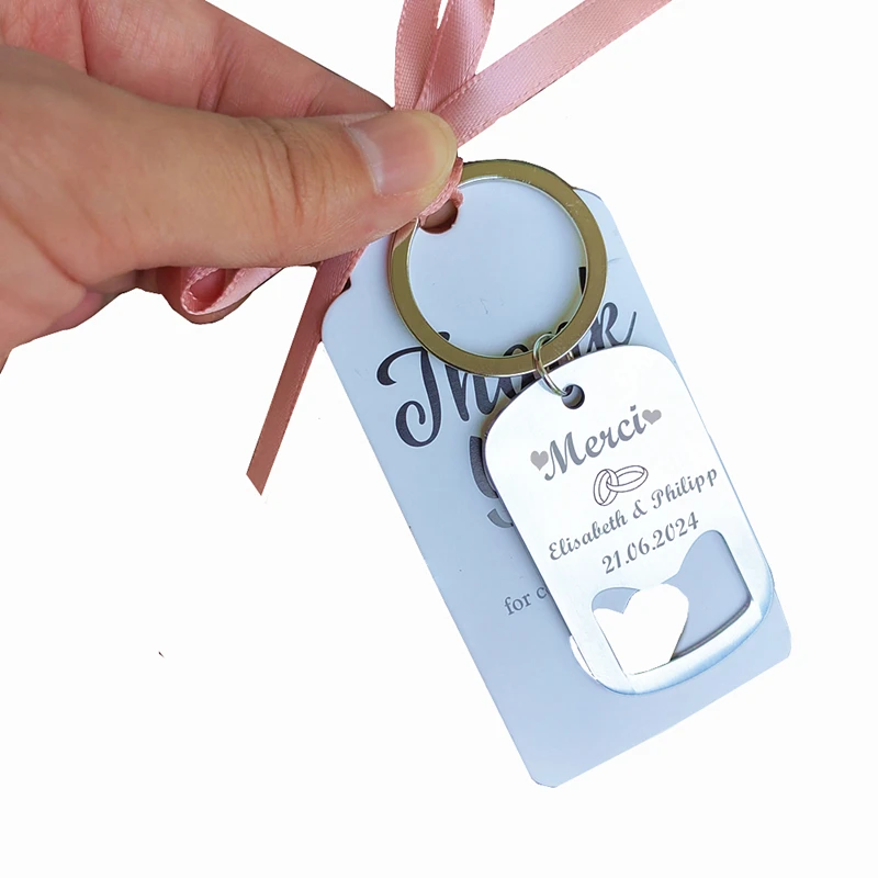20pcs Personalized Engraved Stainless Steel Beer Bottle Opener Keychains keyrings Wedding Party Gift Favor Openers Organza Bag 4 Sddb184b1e7174fb290e39af13ec2df8fW