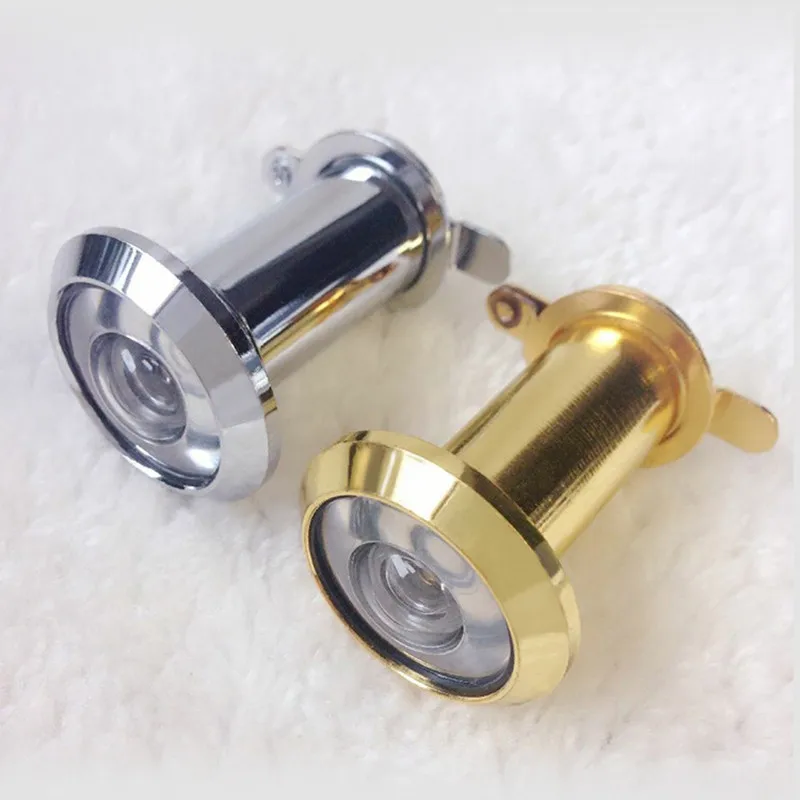 Door Viewer 200 Degree Wide Angle Peephole Security Hidden Door Adjustable Glass Lens For Furniture Hardware Tools