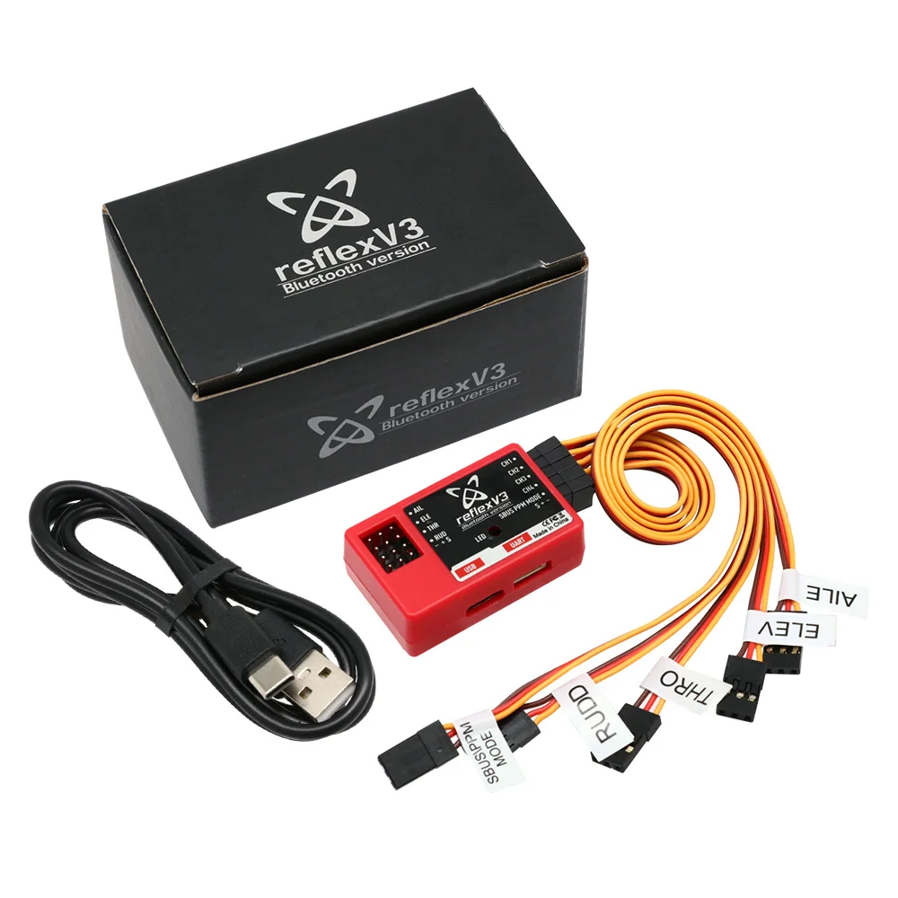 

Контроллер полета FMS Reflex V3, стабилизатор гироскопа, дистанционное управление, радиоуправляемый самолет, FMS, Warbird Самолет с неподвижным крылом, Дрон, вертолет