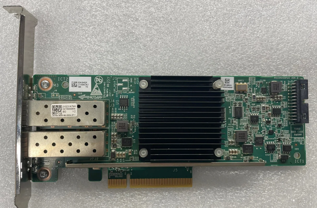 

H3C 02A3HQX ConnectX-4 2-Port 10/25GbE SFP28 PCI-E сетевая карта