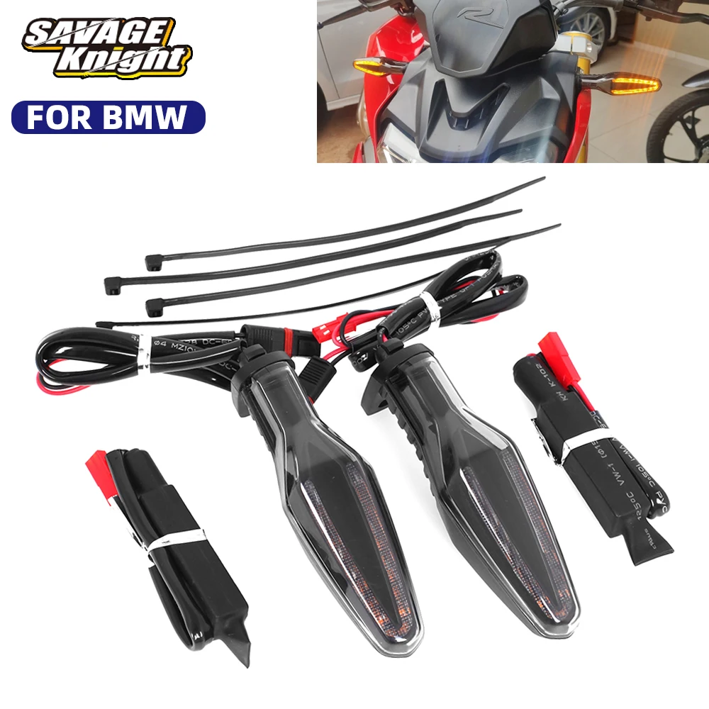 

Flasher LED Motorcycle Turn Signal Light For BMW F700GS F800 GS/GT/R S1000RR R1200 K1300S G310 GS R nine T PURE Scrambler Urban