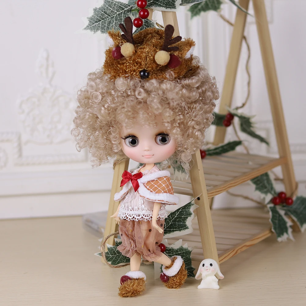 Reborn Doll ICY DBS Middie Blyth 1/8 BJD joint body white skin cute set 20cm DIY toys girls gifts SD