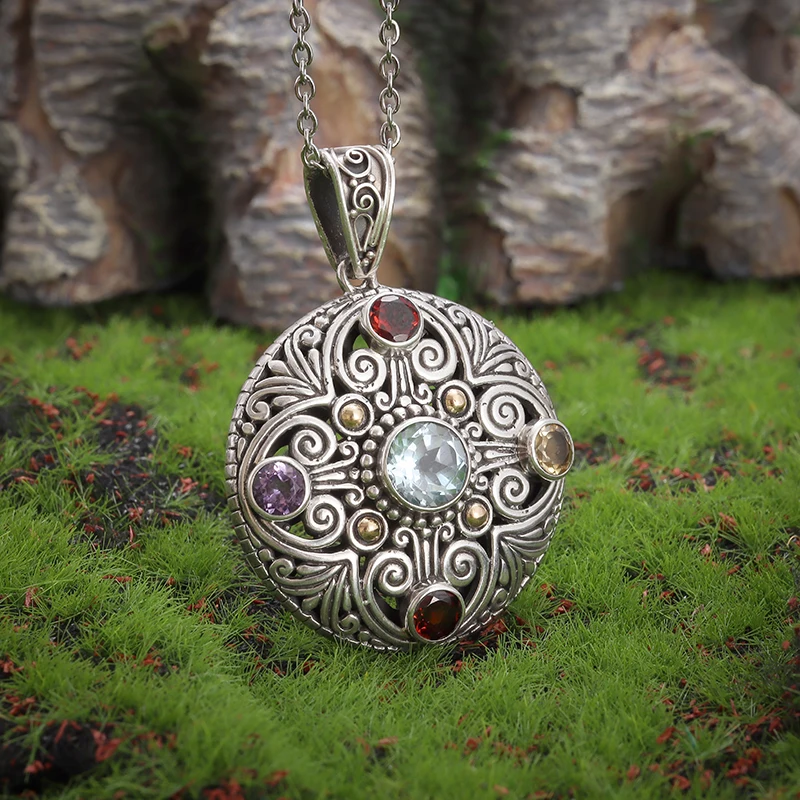 Collana Con Cigno In Argento 925 E Zirconi – MicLee, Elegante, Catena 45 Cm, Per Donna