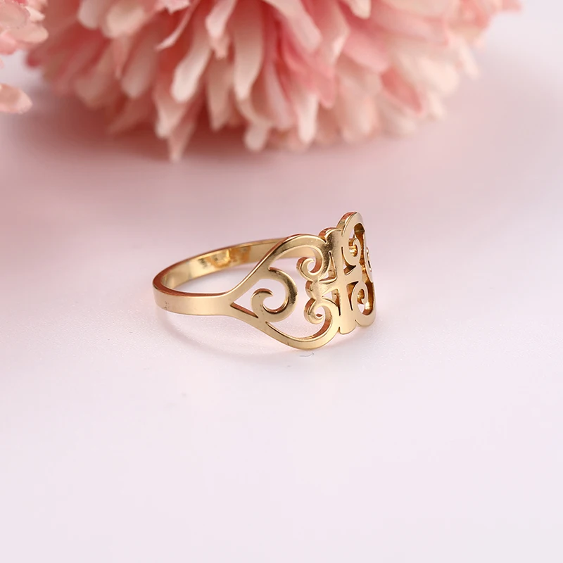 Kkjoy Stainless Steel Ring for Women Celtic Hollow Finger Rings Crown Lotus Witchcraft Amulet pentagram Jewelry Gift 6
