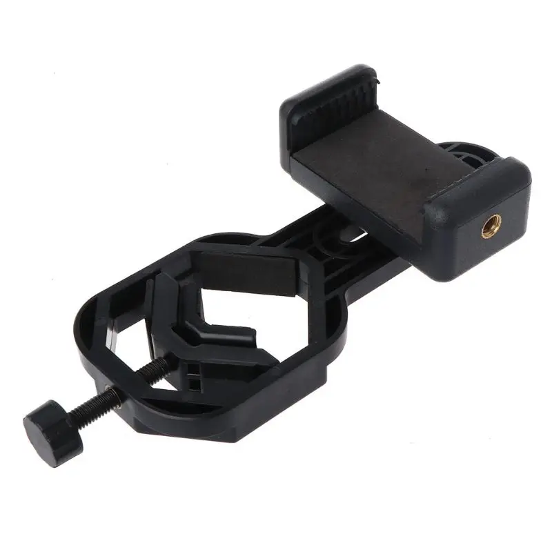 Universal Cell Phone Adapter with Spring Clamp Mount Monocular Microscope Accessories Adapt Telescope Mobile Phone Clip Bracket phone clip for microscope