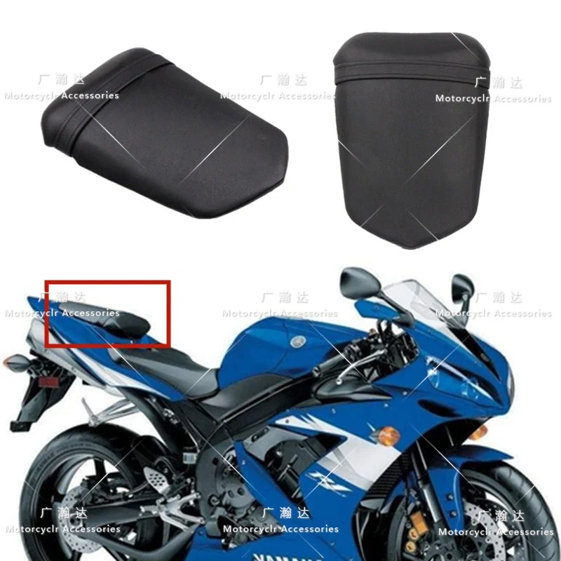 

Motorcycle Passenger Rear Seat Pillion Cushion Pad Fit For YZF1000 R1 04-05-06