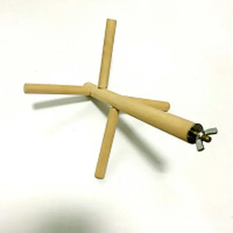 Pet Parrot Bird 4 Layer Stages Toys Natural Wood Rotating Ladder Parakeet Cage Accessories Swing Exercise Toy Birds Accessories