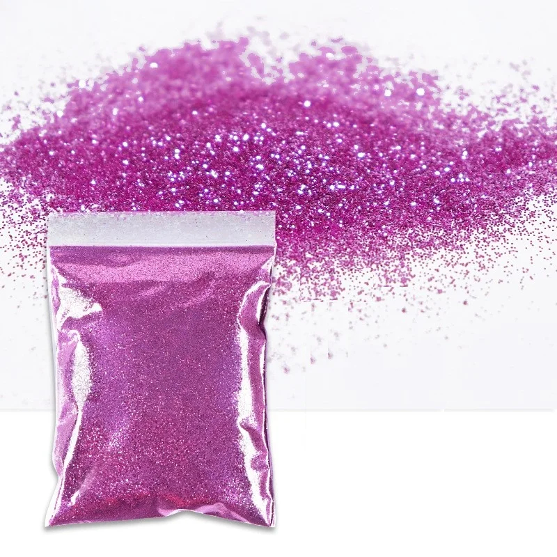 Holographic Laser Extra Fine Glitter Powder for Dazzling Nail Art and DIY Crafts
