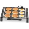 15-inch Electric Tilt-n-fold Griddle,Black,Legs fold in and drip tray locks in place for easy,compact storage,Easy to clean 1