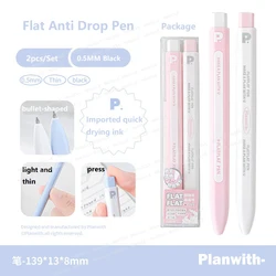Cute Gel Pen Set - Comfortable and Efficient Writing Supplies for School and Office (Black)