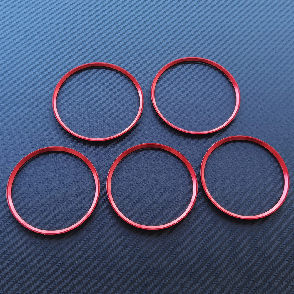 Car Air Center Console Outlet Trim Inner Ring Cover for Mercedes Benz A B GLA CLA Class W176 W246 C117 X156 AMG 2012-2018 4