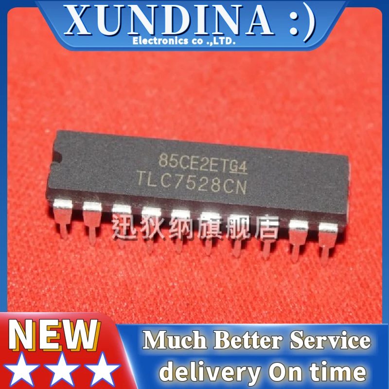 

10PCS/LOT TLC7528CN TLC7528 DIP20 new and original IC