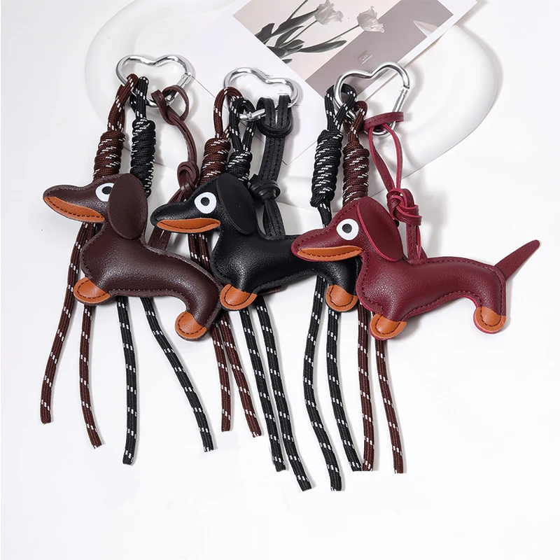 Woven Rope Bag Pendant Designer Creative Keychain Handbag Accessories Bag Charms For Women And Girl Gift