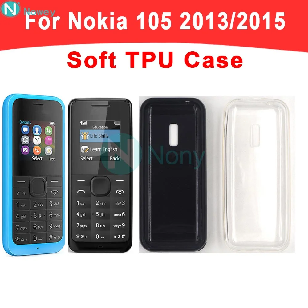 Clear Soft TPU Back Case Protection Cover