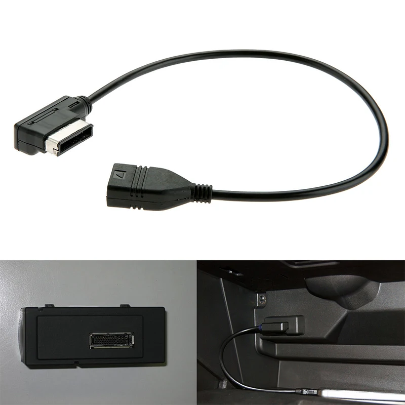 

USB AUX Cable Music MDI MMI AMI To USB Female Interface Audio Adapter Data Wire
