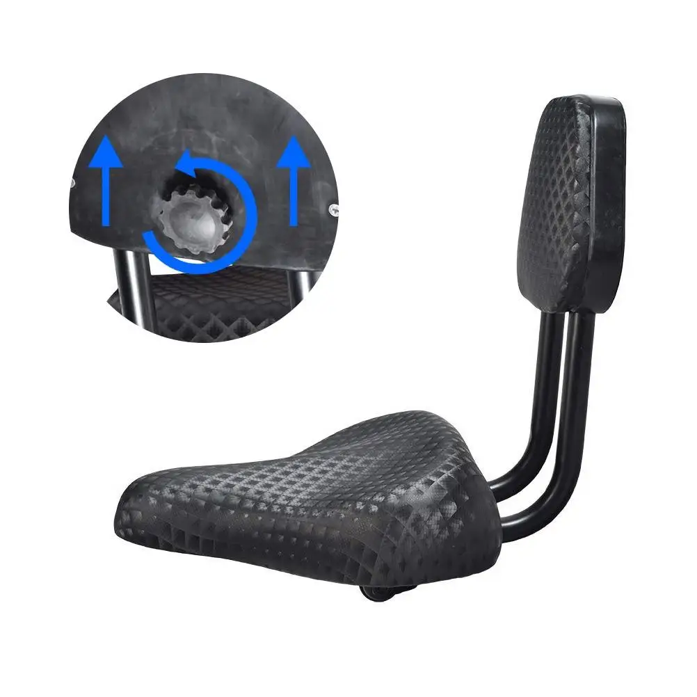 سرج مع مسند للظهر، يتميز بمقاعد مسند ظهر ناعمة ومر...