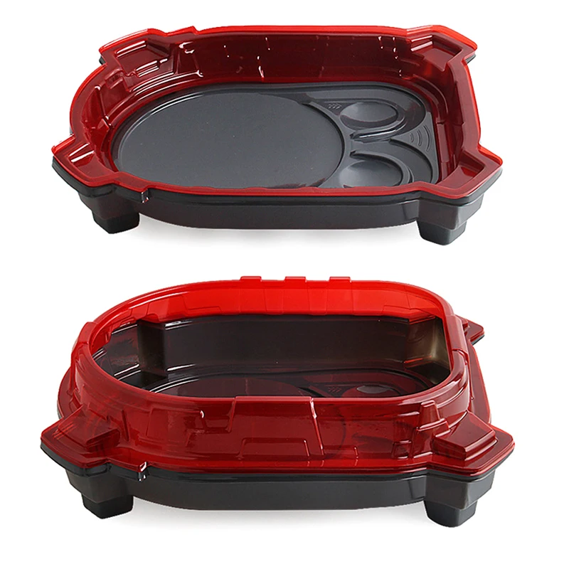 Spinning Top Toy Plate Burst Gyro Arena Disk 44x35x8cm Stadium Exciting Duel Spinning Top Accessories For Child - 2